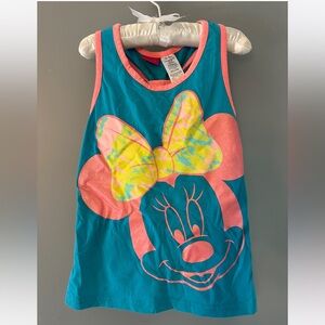 Disney’s Minnie Mouse Tank Top w back bow accent